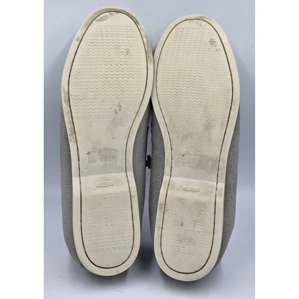 John Varvatos Men's Casual Slip-On Laceless Boat Shoes Size 11.5M Gray #F1543R2B